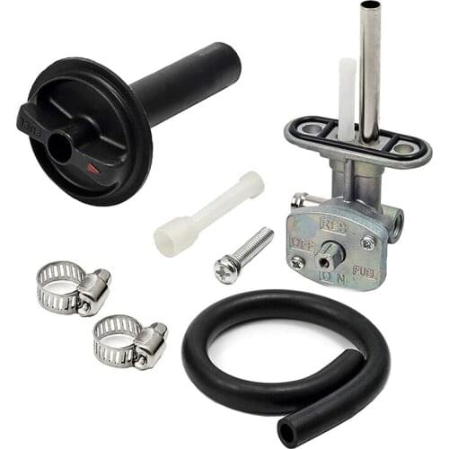 Fuel Tank Switch Valve with Lever Screw for Yamaha Kodiak YFM400FA YFM450FA YFM400 YFM450 4X4 5GH-24500-10-00