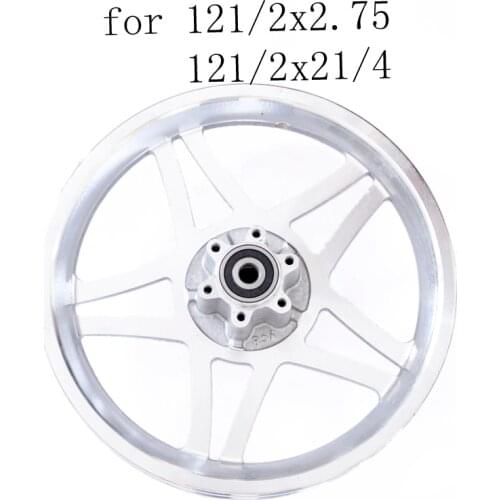 Super 12 1/2x2.75 Aluminum Rim Wheel Hub MX350 MX400 Dirt Bike Scooter cubo de la rueda para patinete recambio Scooter aluminum