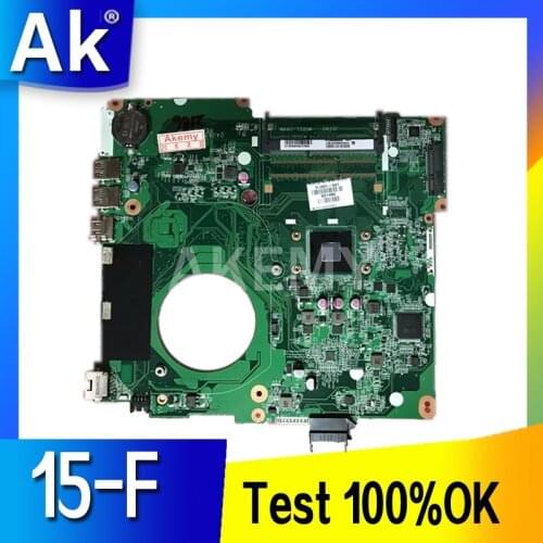 Akemy 779457-501 779457-001 For HP 15-F Laptop motherboard DAU88MMB6A0 SR1W4 N2830 CPU Onboard DDR3