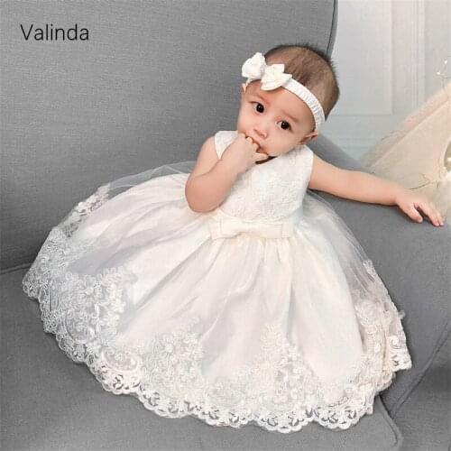 Baby Girl Dress with Headband