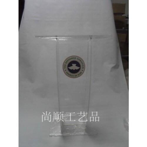 Modern design cheap hot delling Acrylic Pulpit/Lucite Podium/Acrylic Lectern