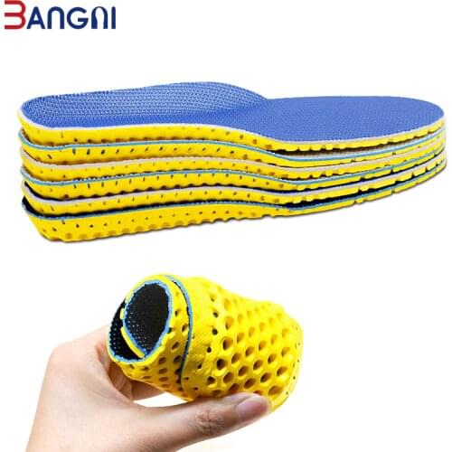 3ANGNI 1 Pair Shoes Insoles Sole Orthopedic Memory Foam Sport Arch Support Soft Pad Insert Woman Men For Feet Running Sneaker