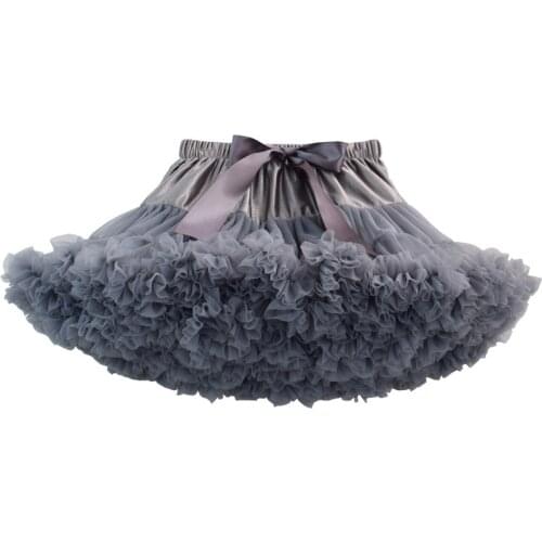 Teenage Girls Tutu Skirt Fluffy Children Ballet Kids Pettiskirt Baby Girl Skirts Princess Tulle Party Dance Skirts Child Clothes