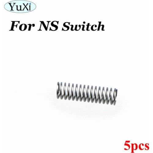 YuXi 5pcs/Lot Springs Replacement for Nintend Switch Joy-Con Controller Button Repair Metal Lock Buckles