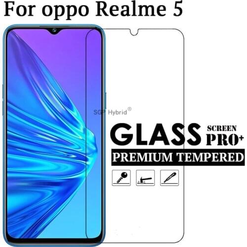 9H Screen Protector Tempered Glass For OPPO oppo Realme 5 Realme5 realme 5 real me5 realme5 6.5" inch Protective Glass