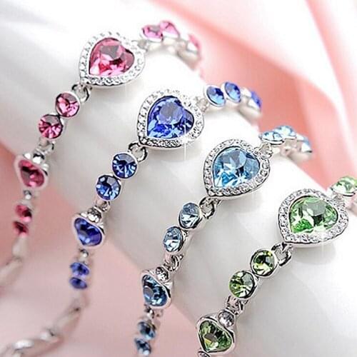 Crystal Bracelet Women Fashion Handwrist Accessories Female Jewelry Bracelet