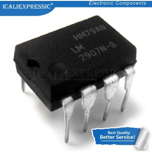 5PCS LM2907N-8 DIP8 LM2907 DIP8 LM2907-8 DIP LM2907N voltage frequency converter