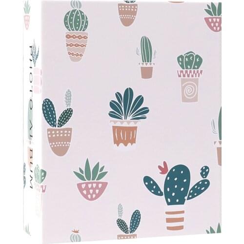 50 Sheets Interstitial Photo Albums Cartoon Cute for Wedding Baby Kids Growth Memory Album WXV Sale