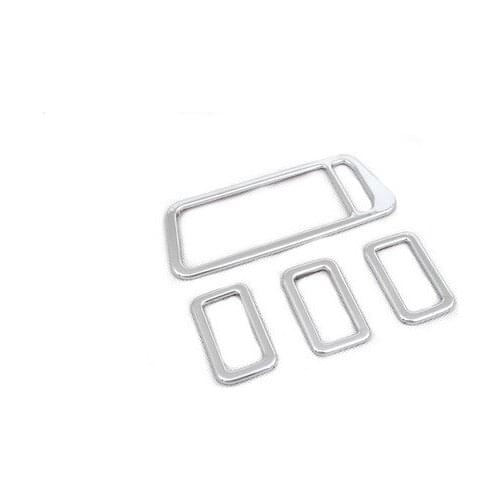 Car-styling Chrome Window Switch Cover Trim Set (4 Doors) for Golf MK7