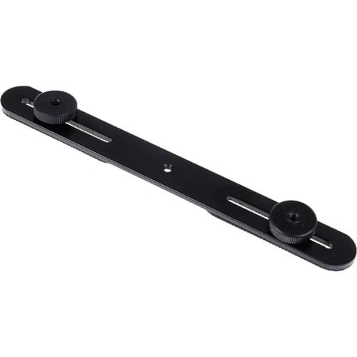 For 1/4 Screw Studio Tripod Light Camera Camera Tripod Flashing Accessories Double Flash Bracket Mount Bracket