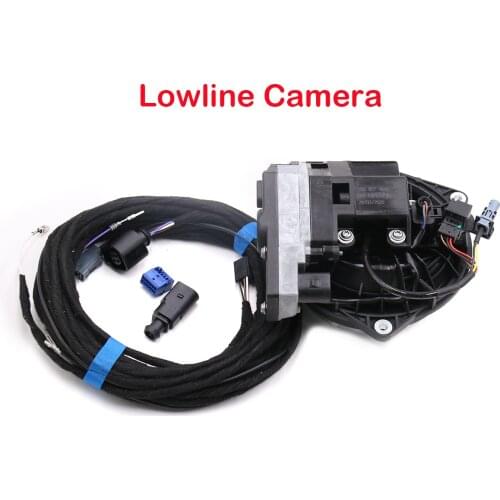 FOR T-ROC Passat B8 New Style Piano Paint REAR VIEW CAMERA New Emblem Camera