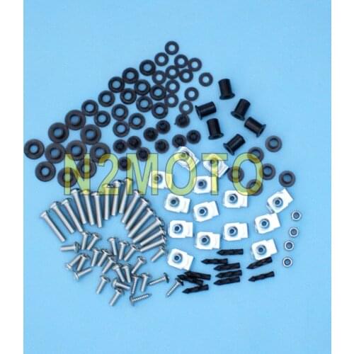 For Suzuki GSX R1000 Complete Fairing Body Bolt Kit Nut Screw 2001-2002