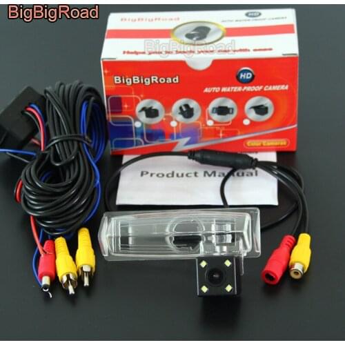 BigBigRoad Car Rear View Backup Camera For Toyota Ractis verso Verso-s Ipsum Picnic SportsVan 2000-2009 ( ACM20 / CLM20 )