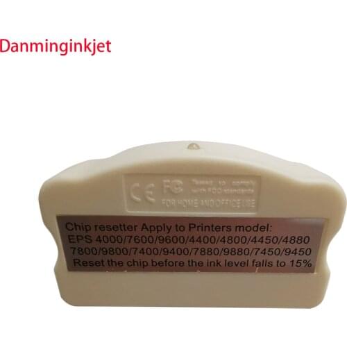 Cartridge chip resetter for epson stylus 4000 7600 9600 4400 4800 4450 9750 7450 9880 7880 9400 7400 9800 7800 4880 printer