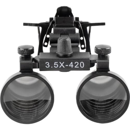 Medical Supplies Dental Instrument 3.5X Dental Binocular Loups with Metal Clip