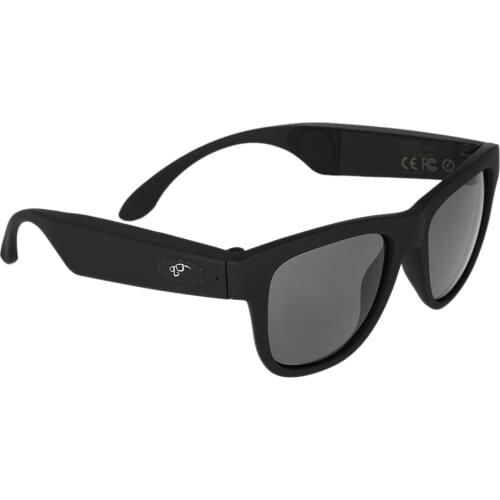 Bone Conduction Headphones Polarized Glasses Sunglasses Bluetooth Headset SmartTouch Wireless Stereo Music Earphone w/ Mic