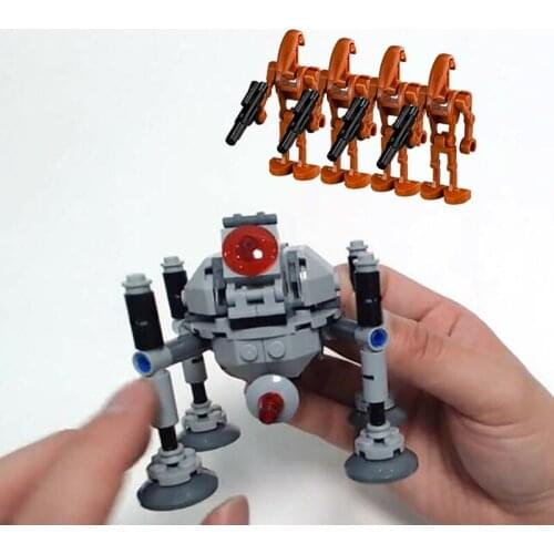 NEW 102Pcs/lot Star Plan MOC Building Blocks Bricks Parts Pack fit for Homing Spider Droids Model DIY Toys Best Toys Gifts