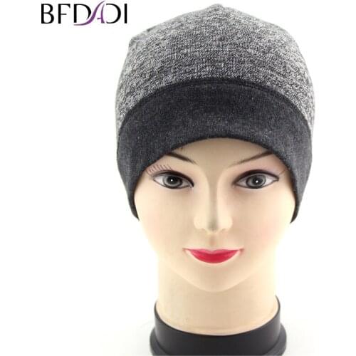 BFDADI 2020 New Winter Hat Men Knitted Hat Men Beanies Bonnet Caps Baggy Mens Winter Hats For Men Warm Skullies