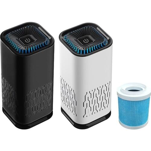 Air Purifier with Filter for Home Office 1 True HEPA Filter Air Cleaner Negative Ion Generator Quiet Enough for Bedroom