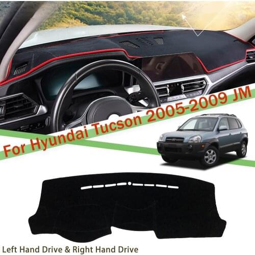 Front skid pad For Hyundai Tucson 2005-2009 JM Sunscreen mat Dashboard Cover Pad Sunshade Dashmat Car Carpet Accessories