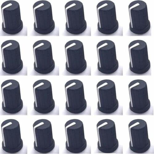 20PCS/LOT OEM knob For Pioneer TRIM DJM800, DJM900, DJM2000 spare part DAA1204 Black Color