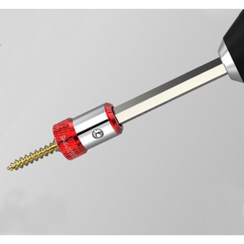 S2 Alloy PH2 Phillips double Head Magnetic Screwdriver Bits Magnetic Ring Metal Strong Magnetizer Screw Pick Up Tools Part