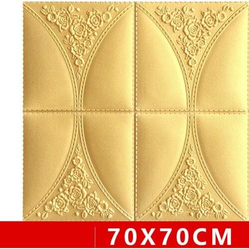 DIY Self Adhensive 3D Brick Wall Stickers Living Room Decor Foam Waterproof Wall Covering Wallpaper For TV Background Kids Room