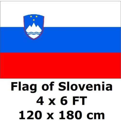 Slovenia Flag 120 x 180 cm Slovene Slovenian Flags And Banners National Flag Country Banner Home Decoration
