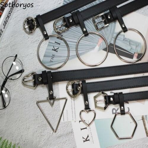 Belts Women Korean Style Simple Solid Harajuku Womens Belt Trendy Students Leisure Couple Accessories Hip Hop Girls Daily 2020