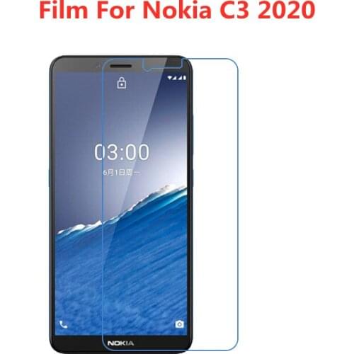 1/2/5/10 Pcs Ultra Thin Clear HD LCD Screen Protector Film With Cleaning Cloth Film For Nokia C3 2020