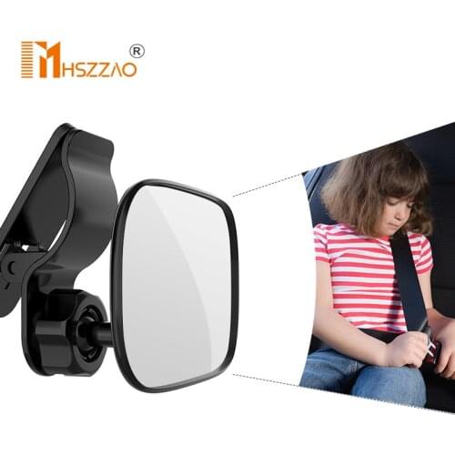 2 in 1 Mini Children Rear Convex Mirror Car Back Seat Baby Mirror Adjustable Auto Kids Monitor Safety Car Rearview mirror