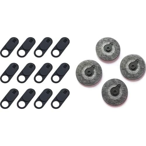 4-Pack Bottom Base Rubber Feet Foot Pad For Pro With 12-Pack Ultra Thin Design Web Camera Cover Slide