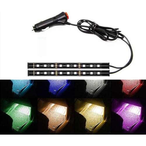 Car 9 LED 2 in 1 Interior Decoration Light for Subaru Forester Outback Legacy Impreza XV BRZ