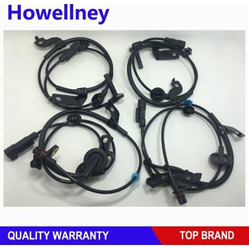 Free Shipping 4pcs F/R L&R 4670A575 4670A576 4670A579 4670A580 ABS Wheel Speed Sensors for Mitsubishi Lancer Outlander 2007-2016