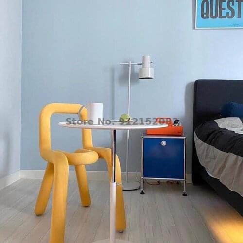 Ins art designer lounge chair simple creative personality chair special-shaped fashion makeup chair childrens photography singl