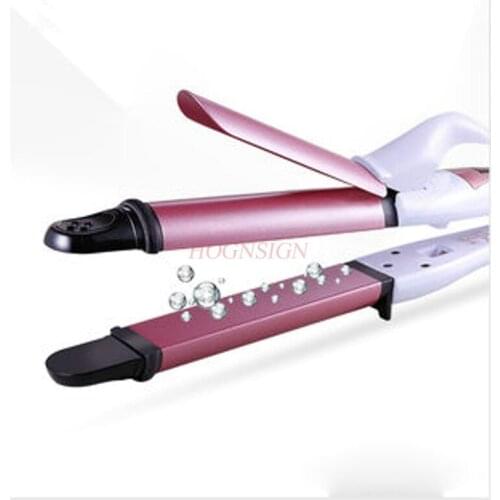 Household straight roll dual-use hair curlers large volume inside buckle perm electric coil bar ceramic does not hurt hair 32mm