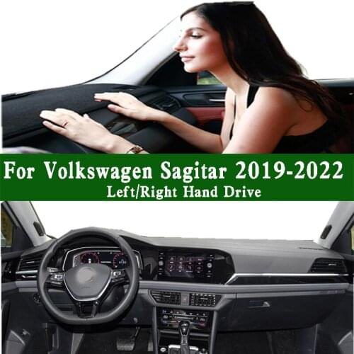 Fits Volkswagen VW Sagitar 0J3 200TSI 280TSI DSG R-Line 2019 2020 2021 2022 Dashmat Dashboard Cover Pad Dash Mat Carpet Ornament