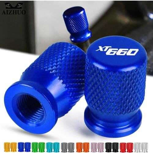 XT 660 Motorcycle CNC Vehicle Wheel Tire Valve Stem Caps Covers Universal FOR YAMAHA XT660 X R Z XT660X XT660R XT660Z 2004-2020