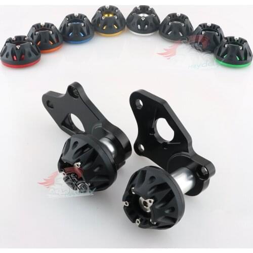 Motorcycle CNC Frame Sliders Crash Pads Protector for Suzuki GSX-R750/600 Left + Right GSXR 600/750 2006 2007 2008 2009 2010 201