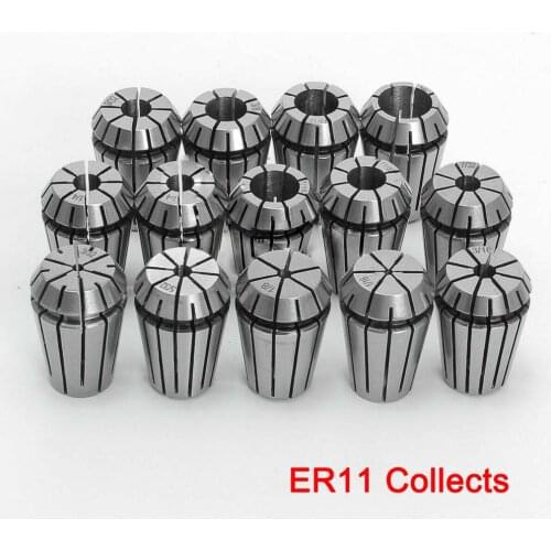 ER11/ER20 Collet Chuck Set 1mm to 13mm for CNC Milling Lathe Tool Engraving Machine Spindle Motor
