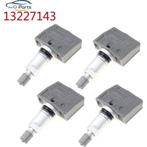 New 4Pcs 13227143 TPMS Tire Pressure Sensor 433MHZ For GMC Saab 9-3 9-5 Chevrolet Volt Lotus Exige