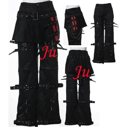 Gothic Tripp Punk Fashion Skirt Pants Trousers Cosplay Costume Custom-made[CK887]