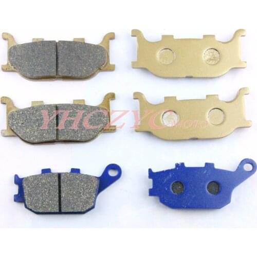 For YAMAHA FJR1300 01-05 motorcycle front and rear brake pads set