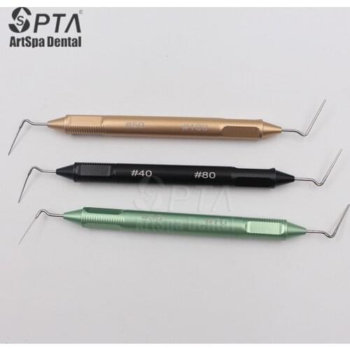 Dentistry Teeth Whitening Dental Endo Hand Pluggers Tip Endodontic Instrument with 2 Nickel-titanium tips Dentista Equipamento