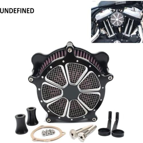 Air Filter Motorcycle Intake Air Cleaner Filter System For Harley Dyna FXR 1993-2017 Touring Electra Glide Road King Softail