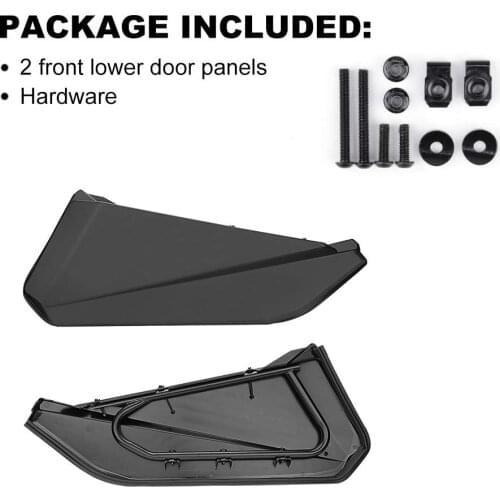 Door Panel Inserts for can am x3 UTV accessories Lower w/ Metal Frame brp maverick x3 maverick x3 canam maverick 2 Doors
