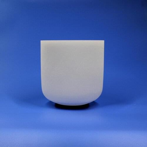6" Crystal Chakra Singing Bowl 432hz---contain 1pcs bowl +1pcs suede stick +1pcs O-ring