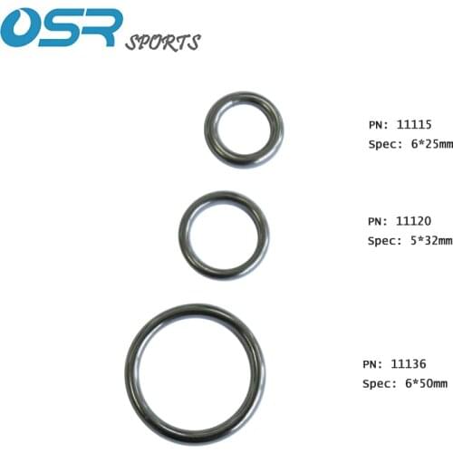 Scuba Diving accessory 304 Stainless Steel Ring weld O-ring accessory diving climbing