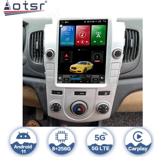 For Kia Cerato 2 TD Forte 2008 - 2013 Android Car Radio Central Multimedia Player GPS Navigation 4G LTE CarPlay AutoRadio 6+128G