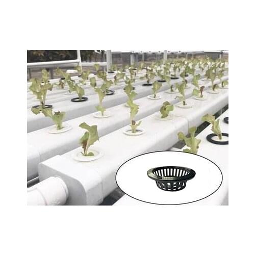 Freeshipping Heavy Duty Hydroponic Mesh Pot Net Cup Basket Hydroponic Aeroponic Plant Grow Garden Clone